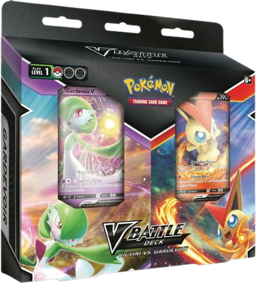 Pokemon V Battle Deck Victini vs. Gardevoir TCG Box