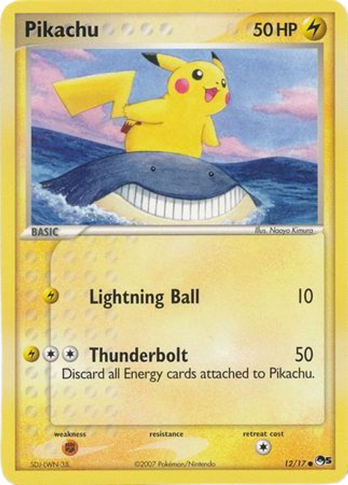 Pikachu - 12/17 - Common
