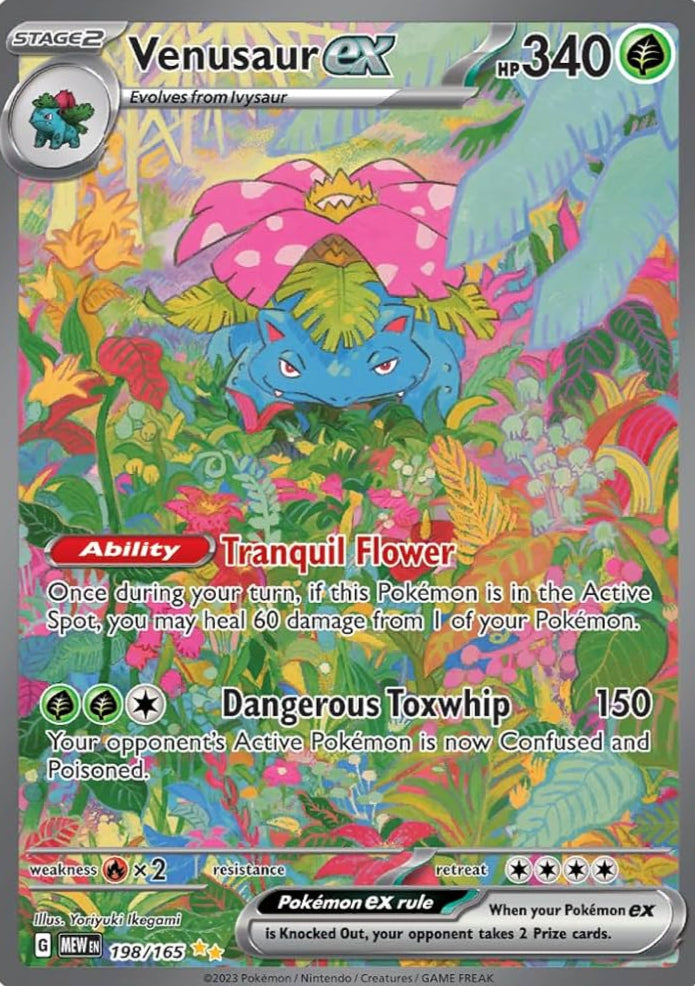 Venusaur ex - 198/165 - Special Illustration Rare