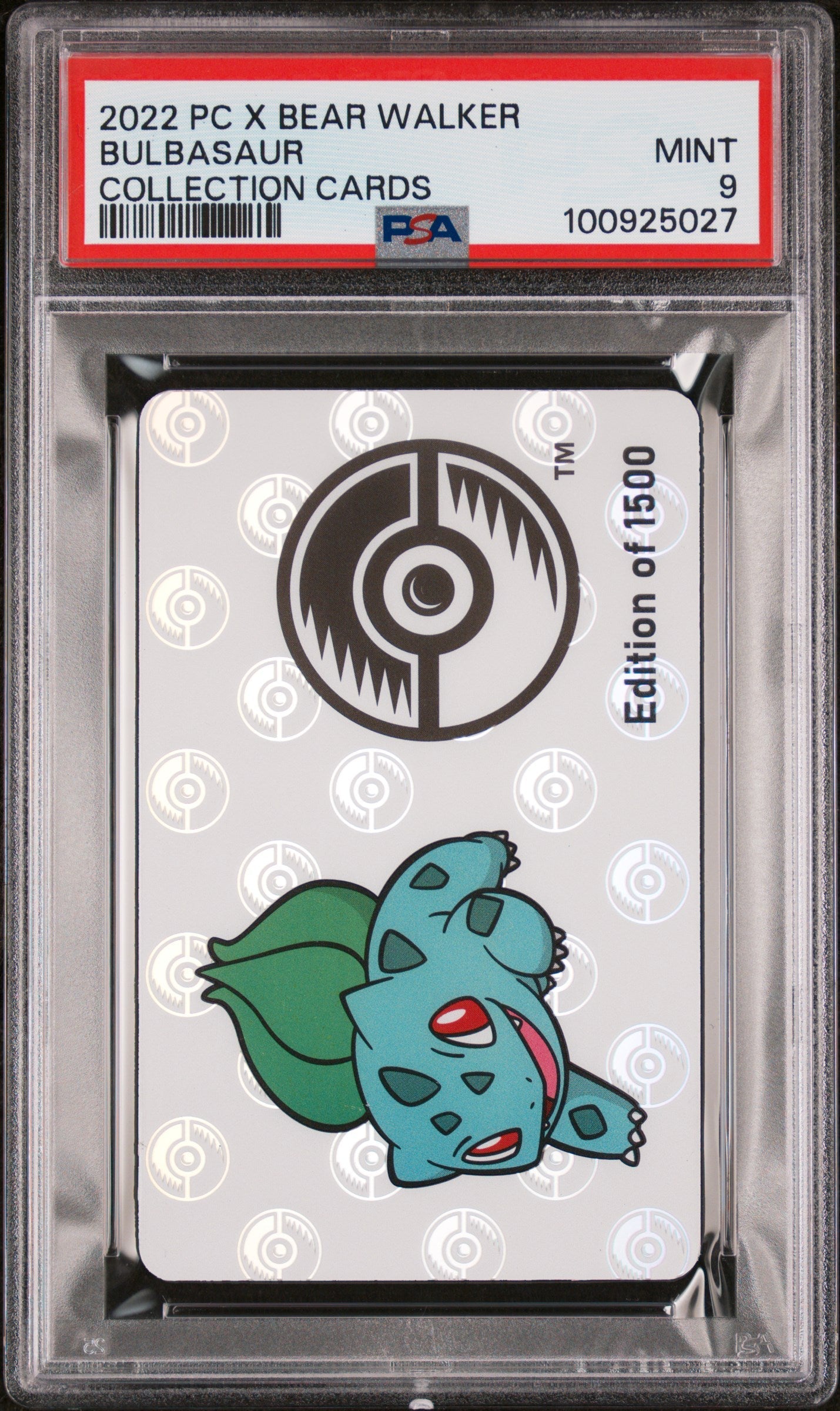 PSA 9 BULBASAUR CARDS