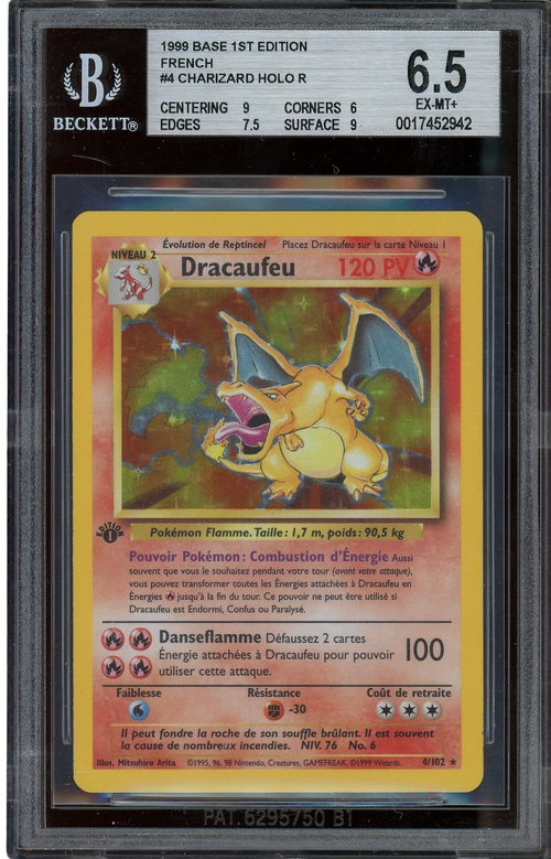 BGS 6.5 Dracaufeu 1st Edition French