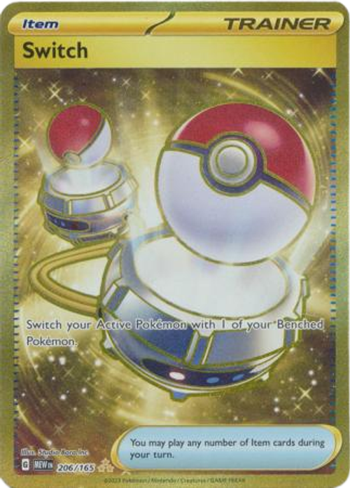 Switch - 206/165 - Gold Secret Rare