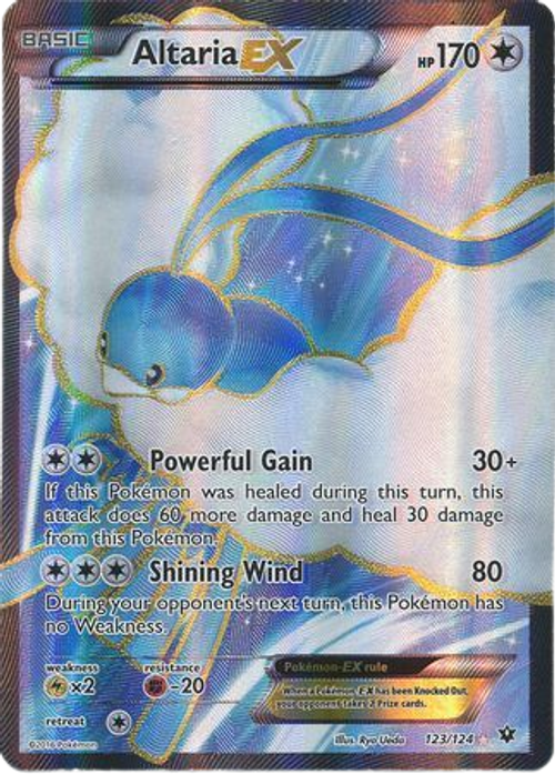 Altaria EX - 123/124 - Full Art Ultra Rare