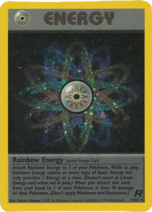 Rainbow Energy - 17/82 - Holo Unlimited