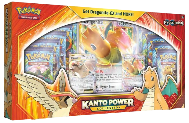 Dragonite & Pidgeot EX Kanto Power Collection Box