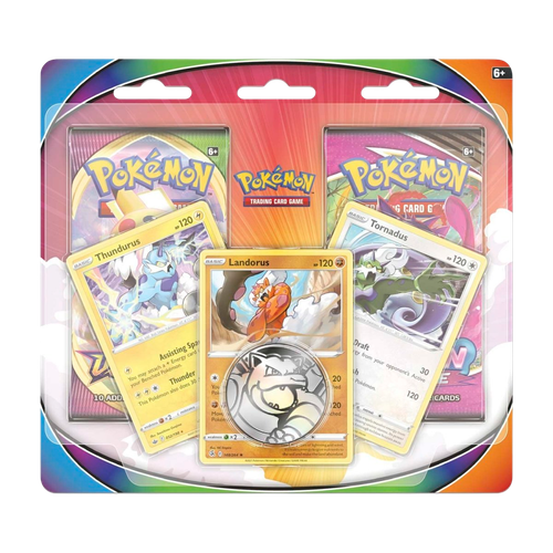 Fusion Strike & Vivid Voltage Tornadus, Thundurus, Landorus Promo 2-Pack Blister