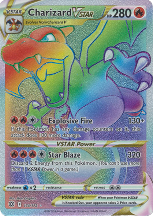 Charizard VSTAR - 174/172 - Hyper Rare