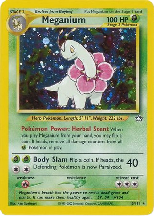 Meganium - 10/111 - Holo Unlimited