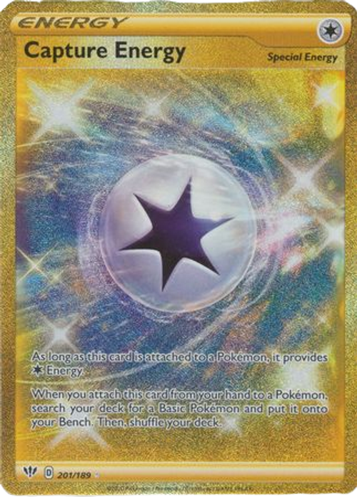 Capture Energy - 201/189 - Secret Rare
