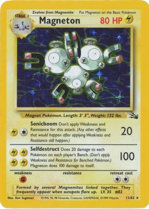 Magneton - 11/62 - Holo Unlimited