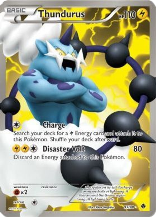 Thundurus - 97/98 - Ultra Rare