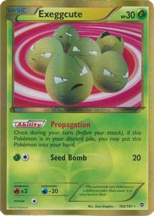 Exeggcute - 102/101 - Secret Rare