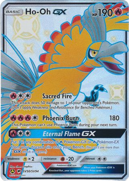 Ho-Oh GX - SV50/SV94 - Shiny Ultra Rare