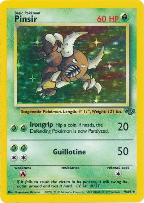Pinsir - 9/64 - Holo Unlimited