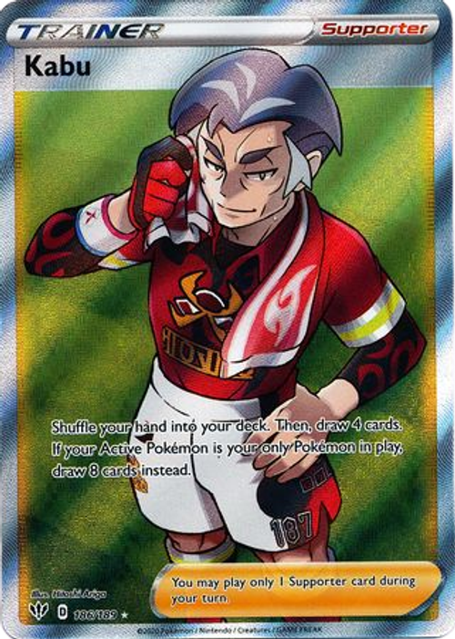 Kabu - 186/189 - Full Art Ultra Rare