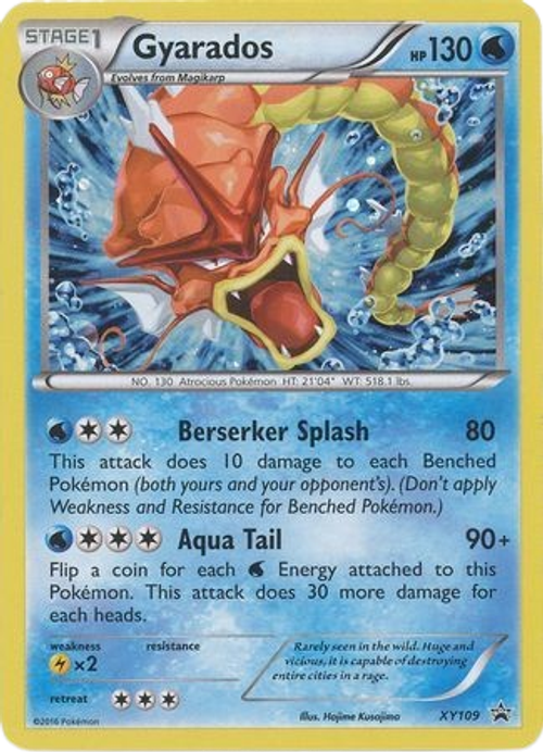 Gyarados - XY109 - Holo Promo