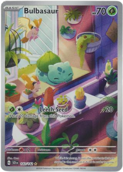 Bulbasaur - 143/142 - Illustration Rare