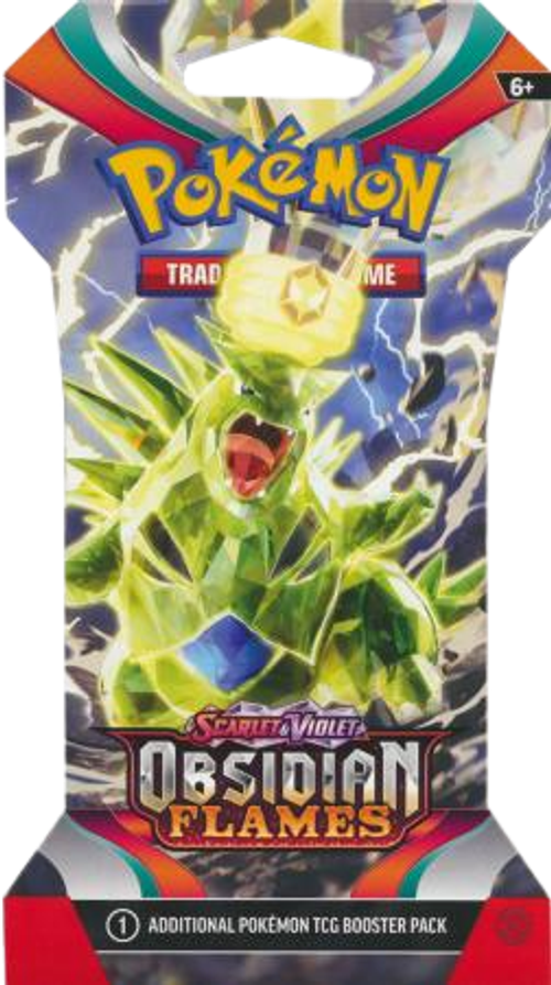 Obsidian Flames Sleeved Pack