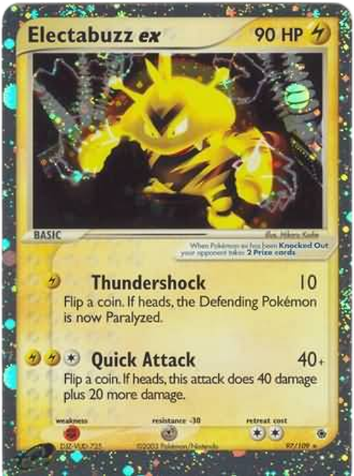 Electabuzz ex - 97/109 - Ultra-Rare