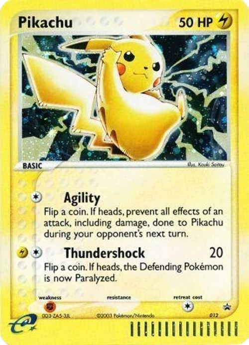 Pikachu - 012 - Holo Promo