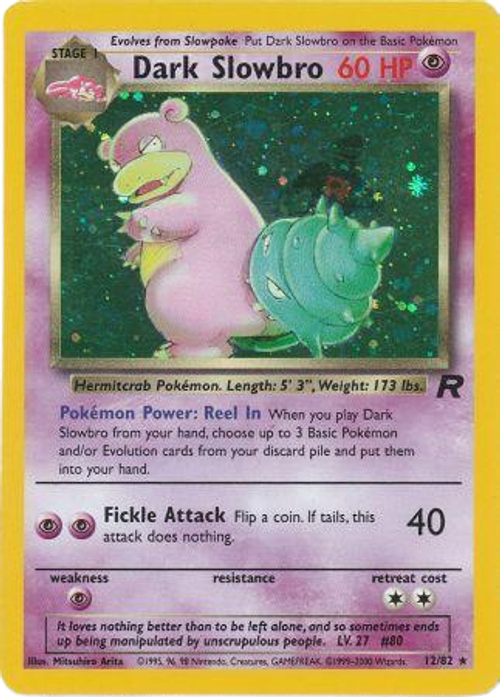 Dark Slowbro - 12/82 - Holo Unlimited