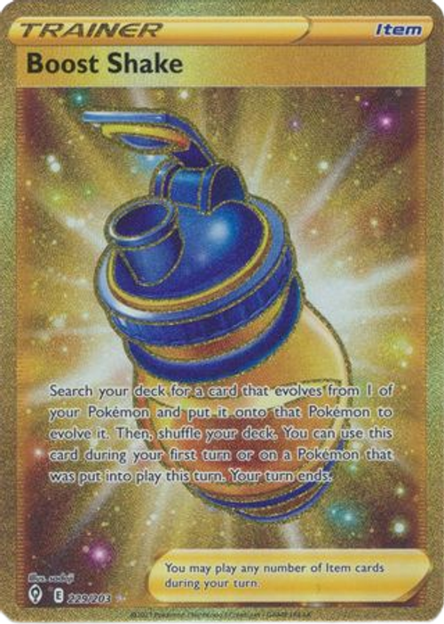 Boost Shake - 229/203 - Secret Rare
