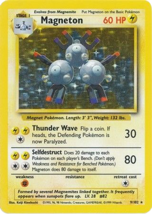 Magneton - 9/102 - Holo Unlimited