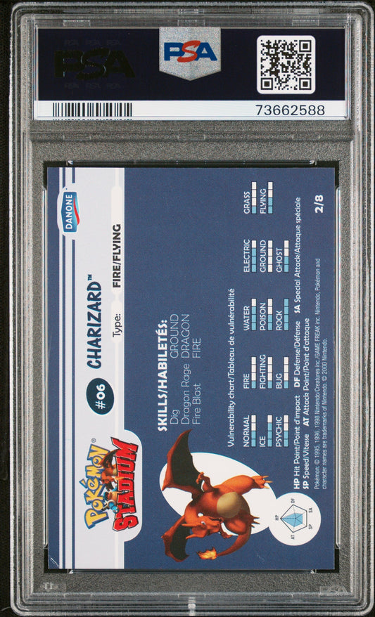 PSA 7 CHARIZARD STADIUM TIP-SHINY-GOLD
