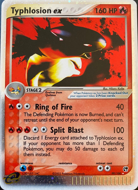 Typhlosion ex - 99/100 - Ultra-Rare