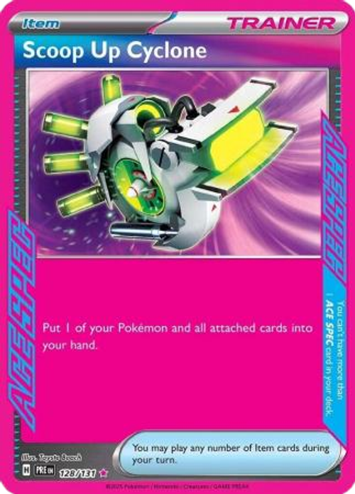 Scoop Up Cyclone - 128/131 - Ace Rare