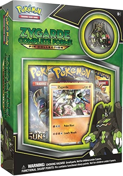 Zygarde Complete Forme Pin Collection Box