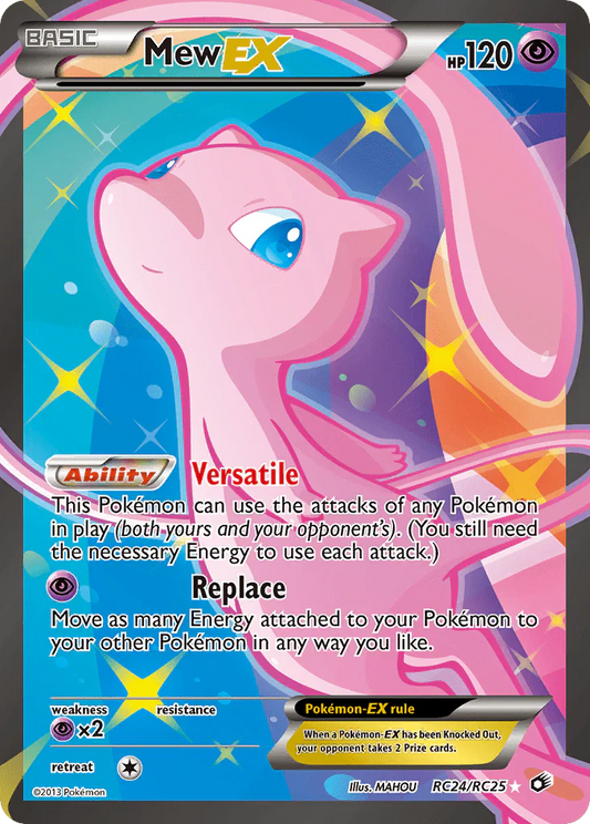 Mew EX - RC24/RC25 - Full Art Ultra Rare