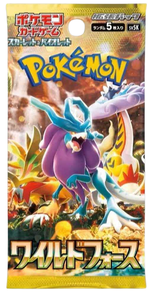Wild Force Japanese Booster Pack