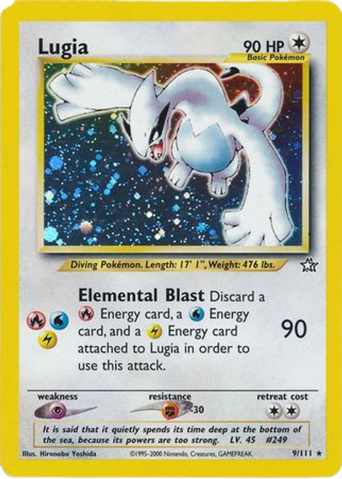 Lugia - 9/111 - Holo Unlimited