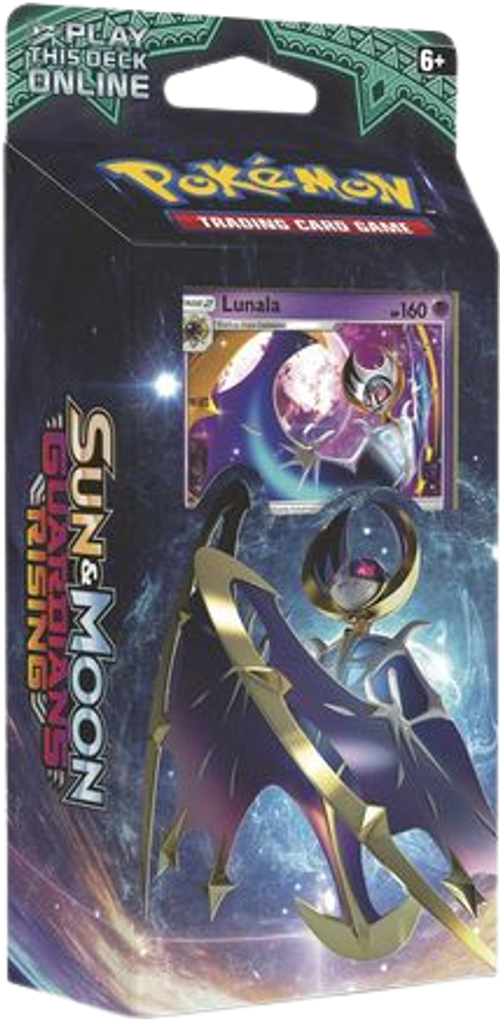 Sun & Moon Guardians Rising Hidden Moon Lunala Theme Deck