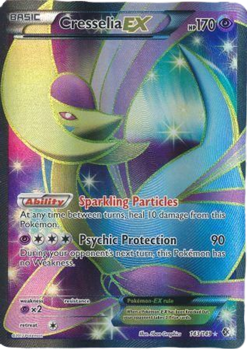Cresselia EX - 143/149 - Full Art Ultra Rare