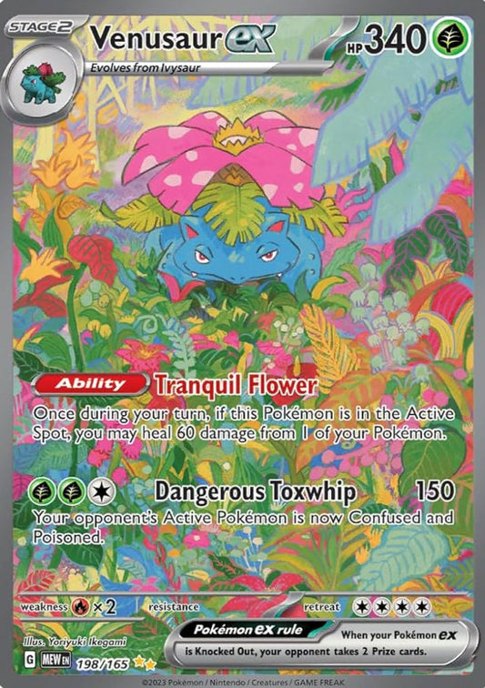 Venusaur ex - 198/165 - Special Illustration Rare