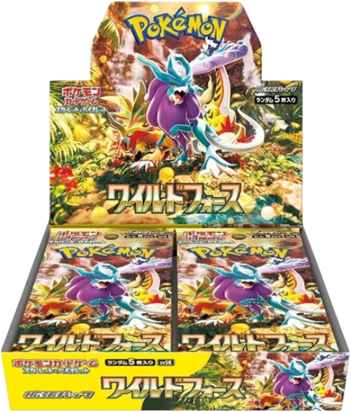 Wild Force Japanese Booster Box