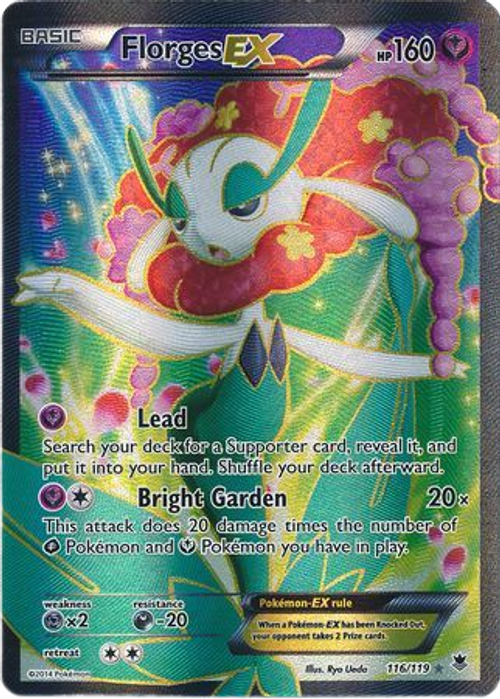 Florges EX - 116/119 - Full Art Ultra Rare