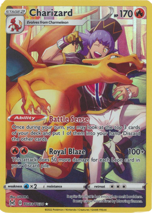 Charizard - TG03/TG30 - Holo Rare