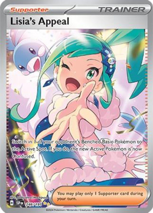 Lisia's Appeal - 246/191 - Special Illustration Rare