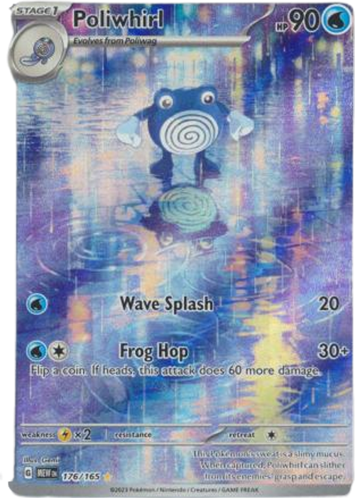 Poliwhirl - 176/165 - Illustration Rare