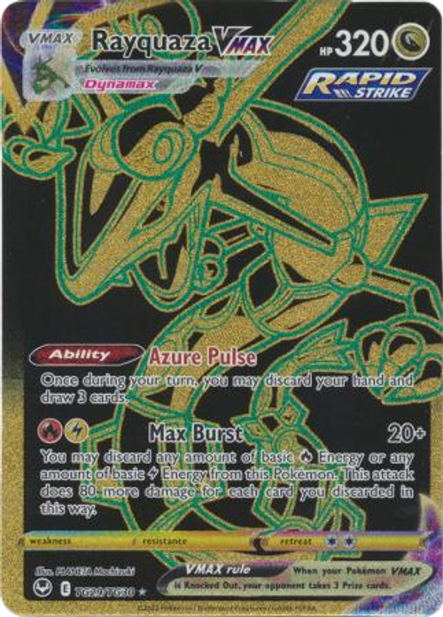 Rayquaza VMAX - TG29/TG30 - Gold Secret