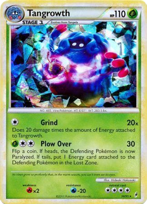 Tangrowth - 34/95 - Shattered Holo Rare