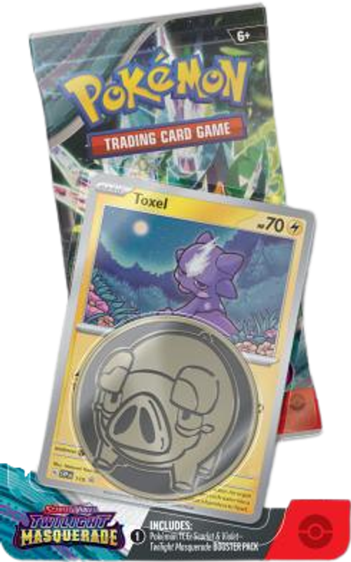 Twilight Masquerade Checklane Blister w/ Toxel Promo