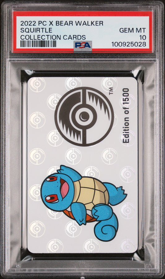 PSA 10 SQUIRTLE  CARDS