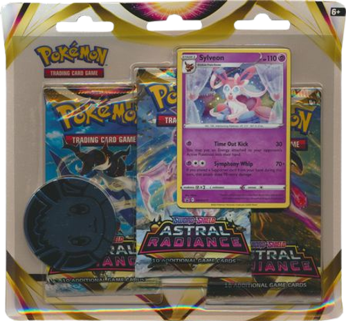 Astral Radiance 3 Pack Blister w/ Sylveon Promo