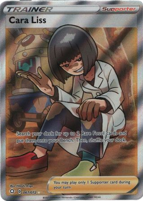 Cara Liss - 067/072 - Full Art Ultra Rare