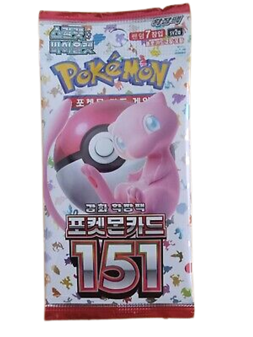 Korean 151 Booster Pack