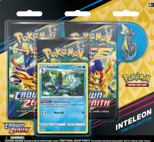 Crown Zenith Inteleon Pin Collection 3-Pack Blister